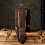 Crazy Horse Leather Crossbody Back_L