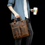 クレイジーホースレザー トートバッグ_G