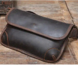 Crazy Horse Leather Mini Shoulder Bag_J