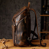 Backpack_h de cuero de caballo loco