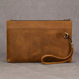 クレイジーホースレザー クラッチバッグ_B