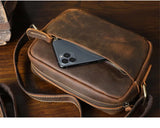 Crazy Horse Leather Mini Shoulder Bag_G