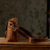 Crazy Horse Leather Mini Shoulder Bag_k