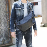 Crazy Horse Leather Shoulder Bag_ah