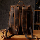 Backpack_h de cuero de caballo loco
