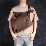 クレイジーホースレザー ショルダーバッグ_AF