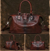 Genuine leather business bag_B