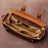 Crazy Horse Leather Shoulder Bag_H