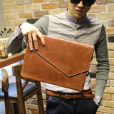PU leather clutch bag_Unisex_A