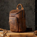 Crazy Horse Leather Crossbody Back_L