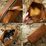 クレイジーホースレザー ペンケース_H