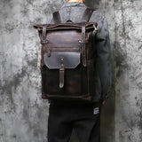 Crazy Horse Leather Backpack_AS