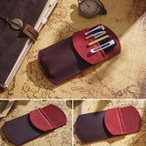 クレイジーホースレザー ペンケース_F