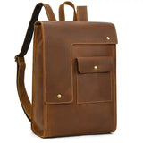 Backpack_ap de cuero de caballo loco