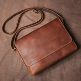 クレイジーホースレザー ショルダーバッグ_G