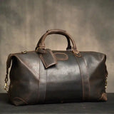 クレイジーホースレザー 大容量トラベルバッグ_O