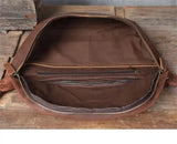 Crazy Horse Leather Shoulder Bag_ah