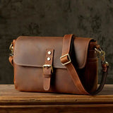 Crazy Horse Leather Mini Shoulder Bag_k