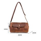 クレイジーホースレザー ミニショルダーバッグ_D