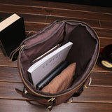 Crazy Horse Leather Large Capacity Travel Bag_D