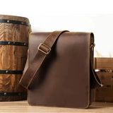 Crazy Horse Leather Shoulder Bag_AG