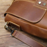Crazy Horse Leather Briefcase/Business Bag_AA