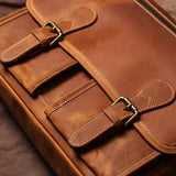 Crazy Horse Leather Shoulder Bag_AM
