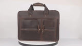 Crazy Horse Leather Shoulder Bag_AL