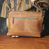 クレイジーホースレザー ショルダーバッグ_Y