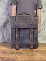 Crazy Horse Leather Backpack_al