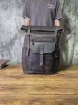Crazy Horse Leather Backpack_AS