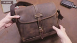 Crazy Horse Leather Shoulder Bag_AI
