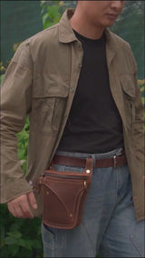 クレイジーホースレザー ウェストバック_H