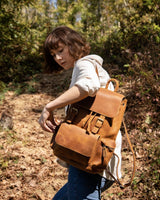 クレイジーホースレザー  リュックサック_C